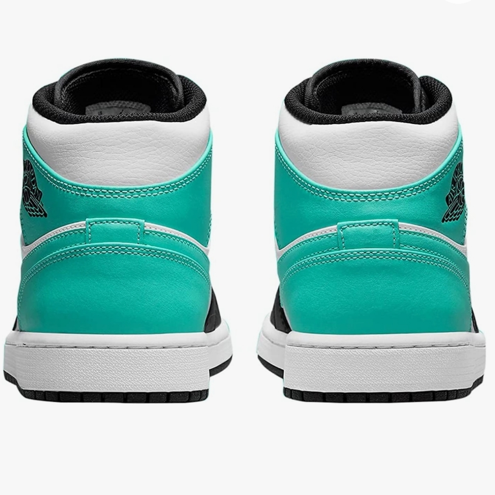 NWOT Men's Jordan 1 Mid Tropical Twist Igloo - Picture 6 of 9